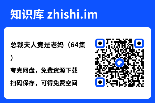 总裁夫人竟是老妈（64集）"网盘下载"