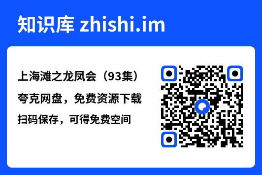 上海滩之龙凤会(93集)"网盘下载"